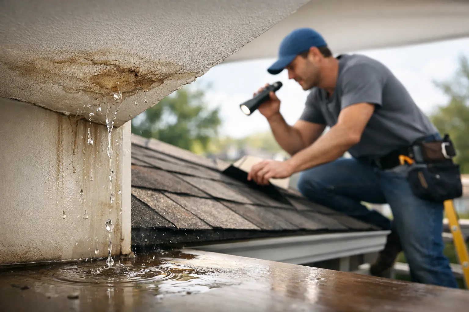 Read more about the article How to Spot Roof Leaks Before They Spread