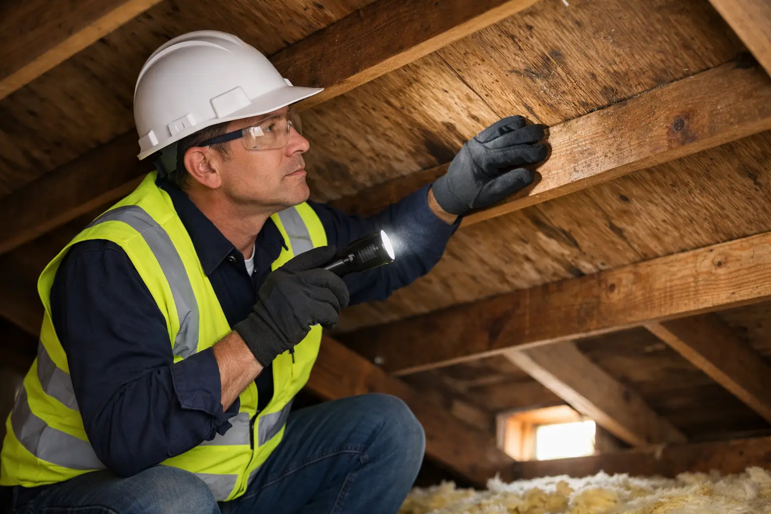 Read more about the article How to Inspect Roof Decking Safely
