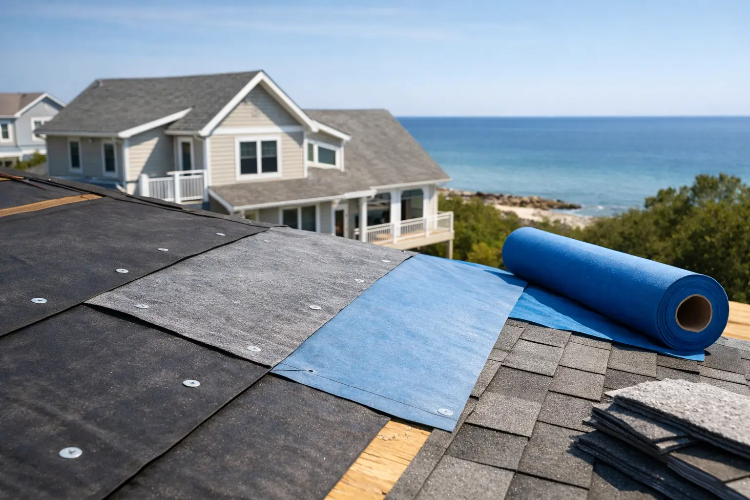 You are currently viewing Best Roofing Underlayment Types for Coastal Homes